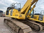 Used Komatsu Excavator in yard